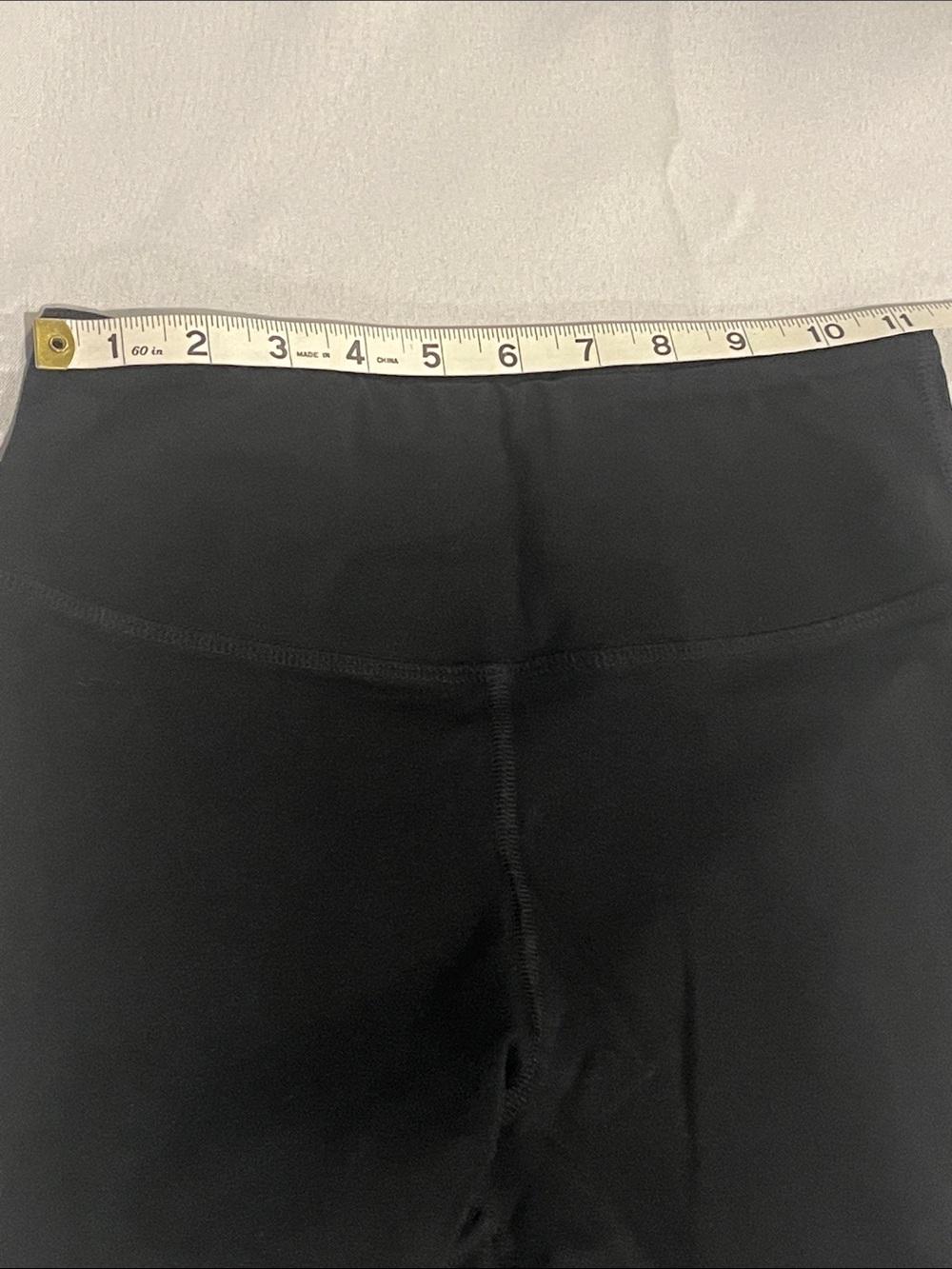 MATE M Black Full Length Leggings. Never worn. Organic Cotton & Spandex - Picture 6 of 8